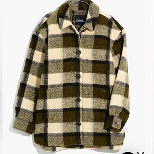 Belrose Shirt-Jacket in Maran Plaid